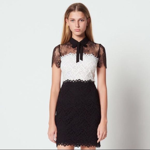 Sandro Dresses & Skirts - Sandro Rozel Two-Tone Dress